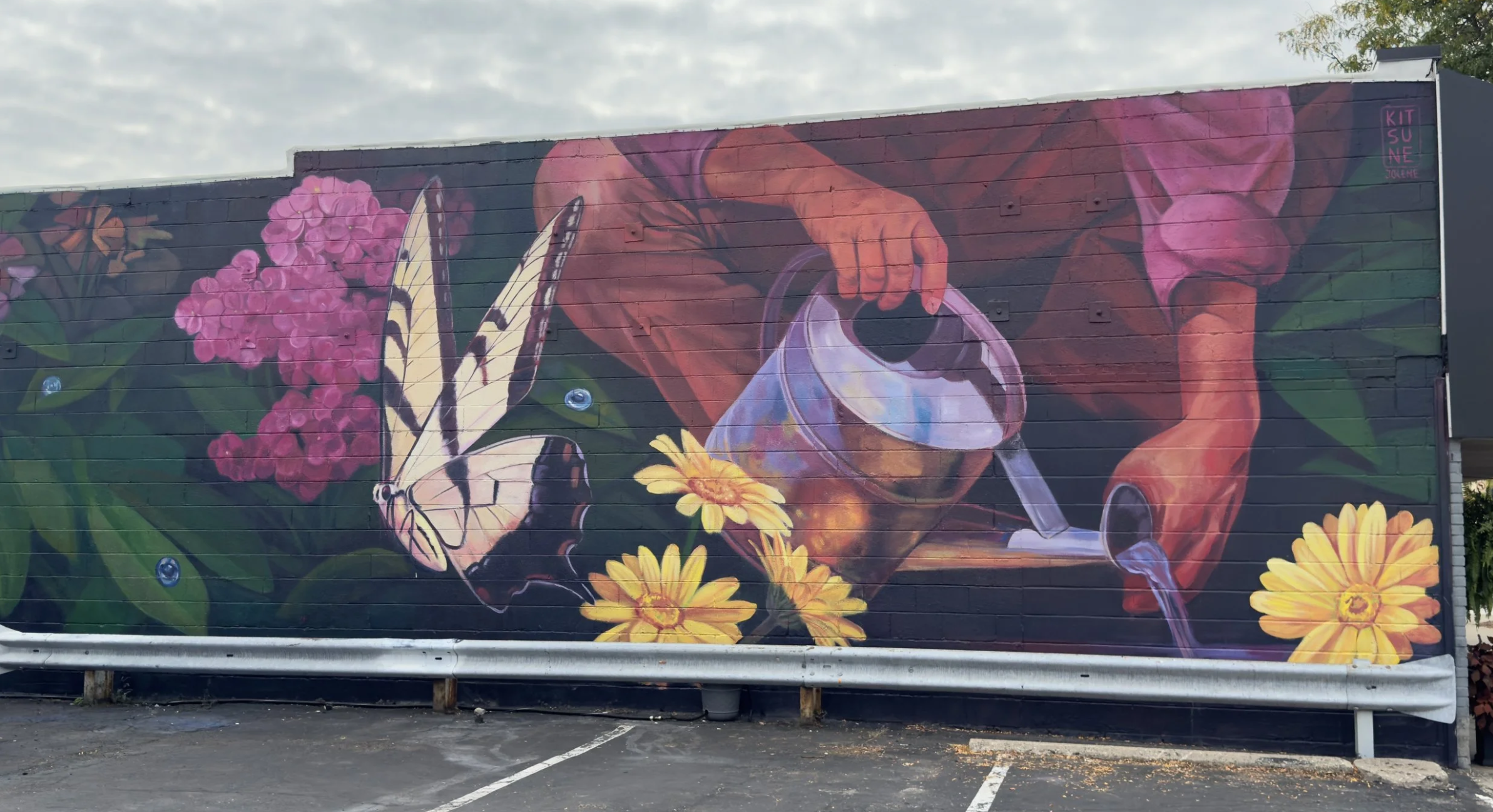 Kitsune Jolene | Discover Colorful Murals Now — Paint The Park